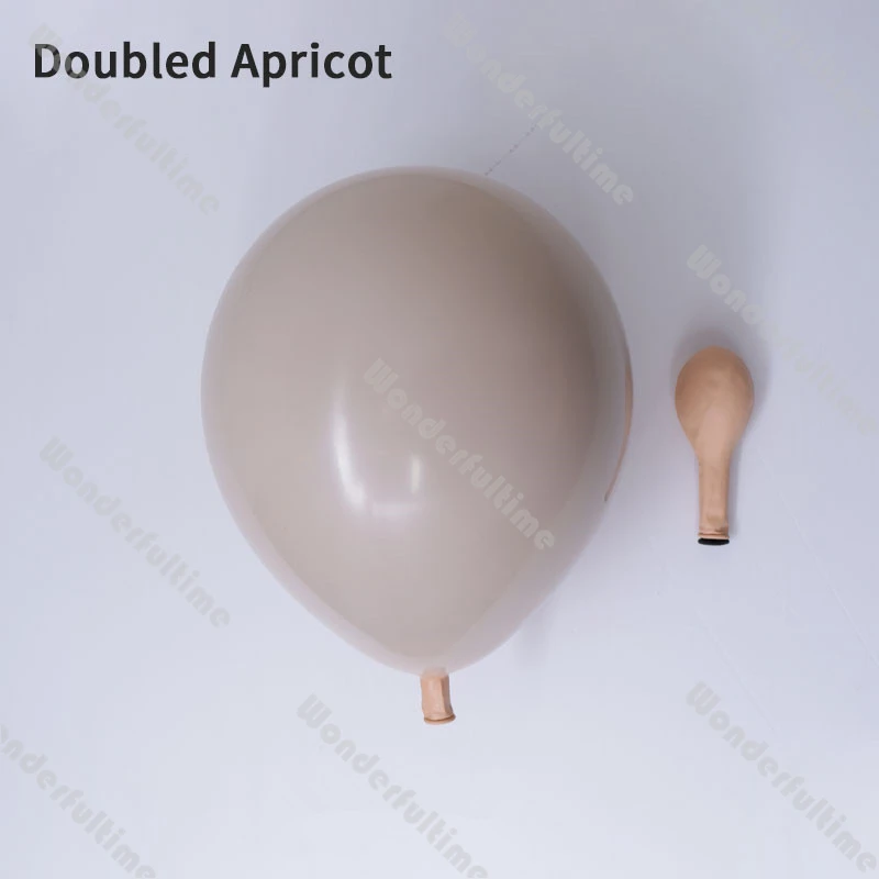 5/10/12/18inch Doubled Balloons Decoration Double Blush Nude Dusty Pink Rose Gold Balloon Garland Arch Kit DIY Baby Shower Decor