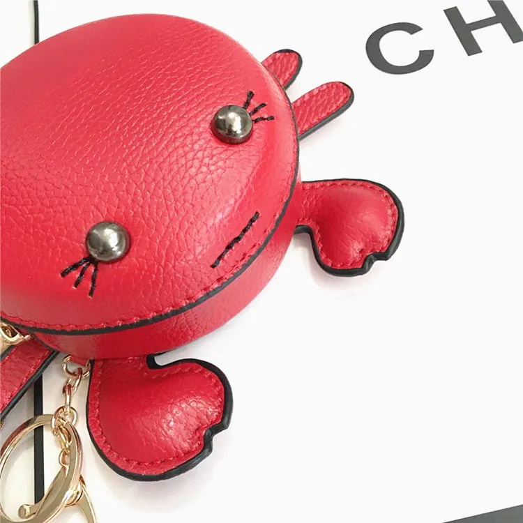 YoReAi New Fashion Woman Small Crab Coin Purse Girl Pendant Lipstick Bag Casual Student Clutch Card Holder Cute Trend Handbag