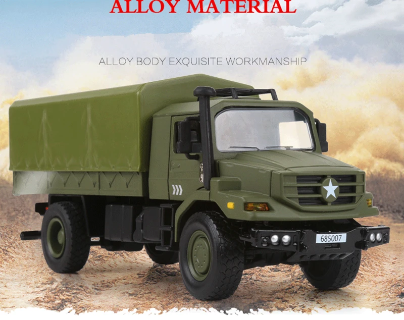1:18 Hummer H1 Alloy Military Explosion Proof Car Model Diecasts Simulation Metal Off-road Vehicles Armored Car Model Kids Gifts