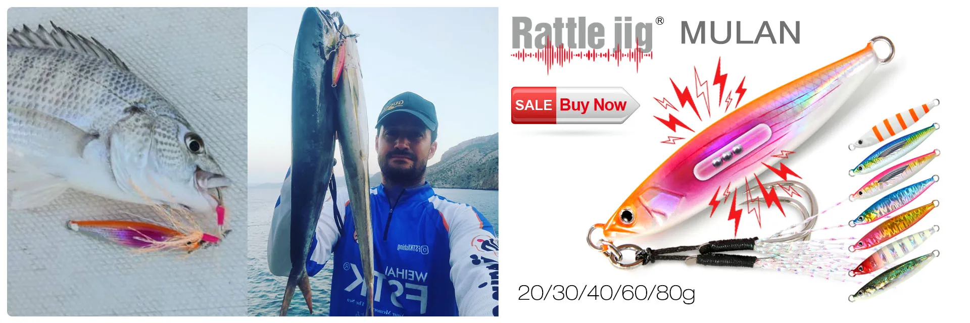 FSTK Patent Sea Fishing Slow Pitch Jig 30g40g60g80g Grouper Killer Metal Jigging Dart Jig Spoon Artificial Bait Jig Fishing Lure