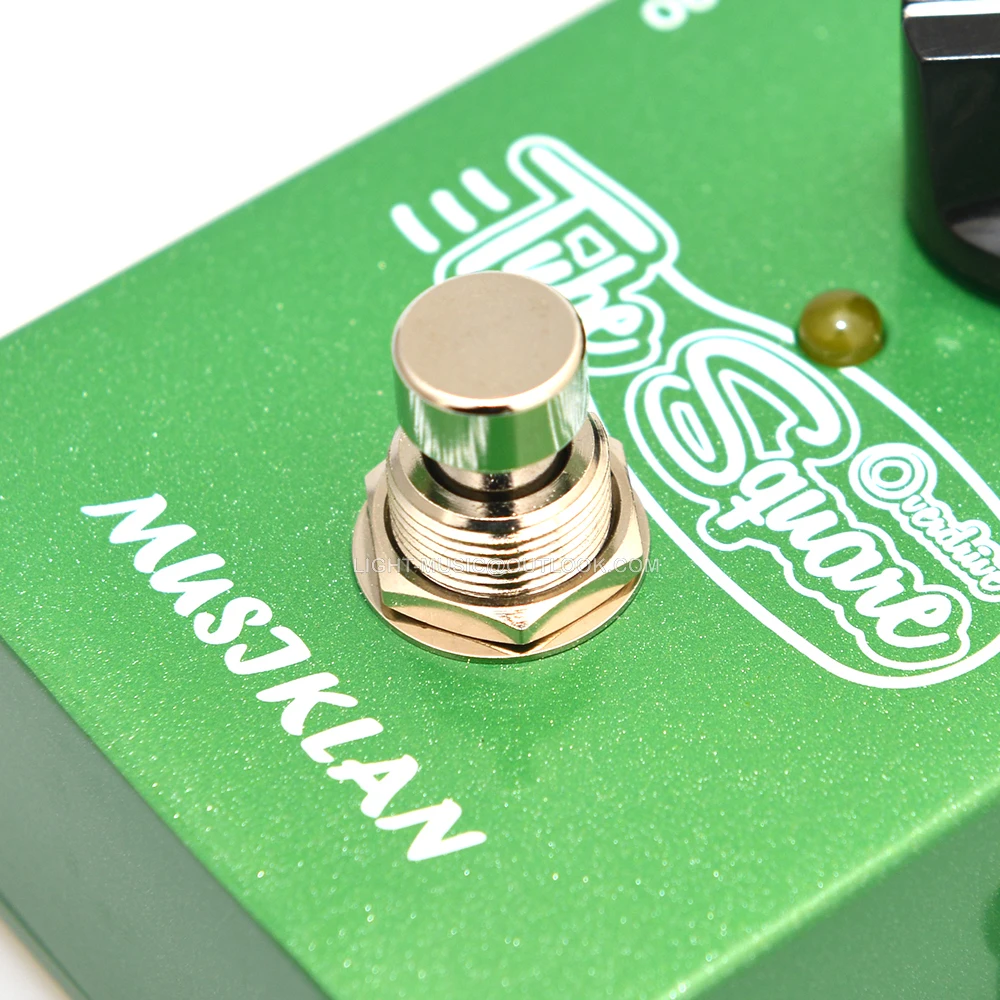 Electric Guitar Effect Pedal Tube Square Overdrive TS808 Vintage for Electric Guitar