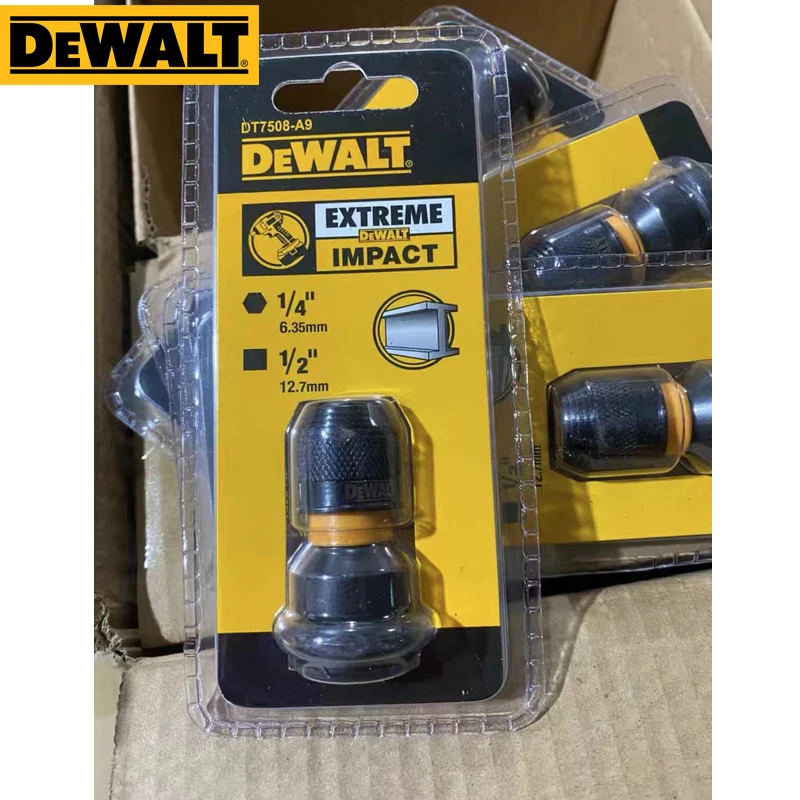 DEWALT DT7508-QZ Impact Adapter Shockproof Electric Wrench Adaptor For DCF880 DCF922 DCF892 DCF894 1/4" Hex to 1/2"