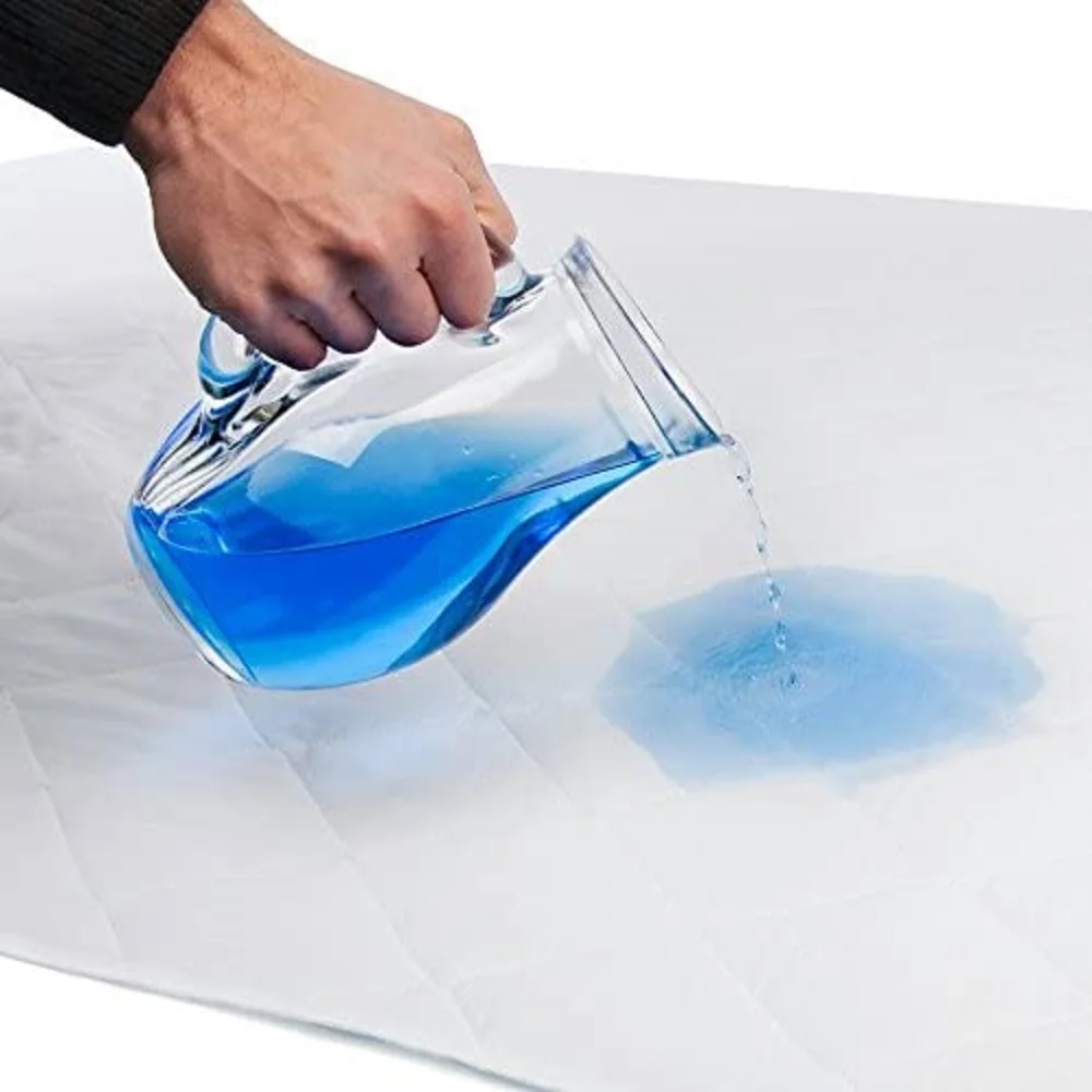 Waterproof Incontinence Pads Absorbency Washable Underpads 3 Size Available Bed Wetting Protection