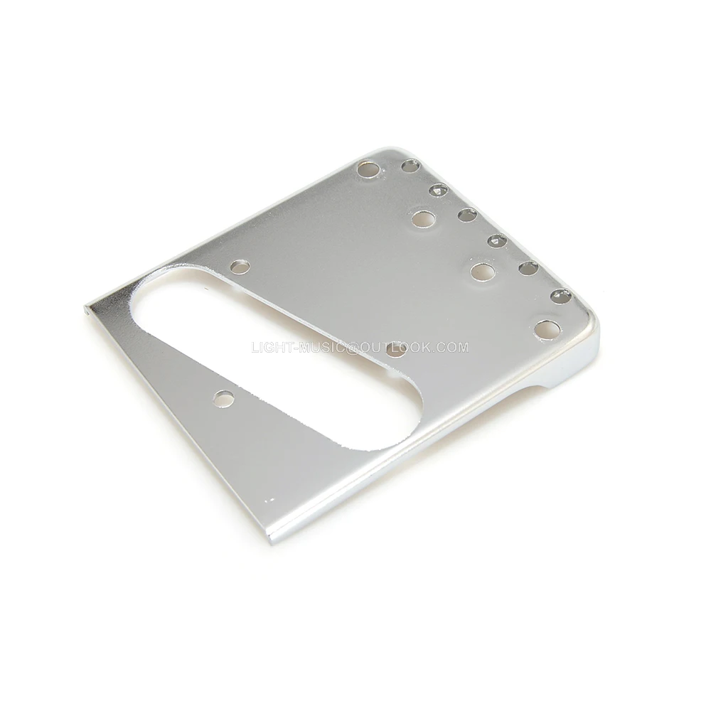 Guitar Bridge Plate Chrome Gold with logo Vintage For Tele Guitar