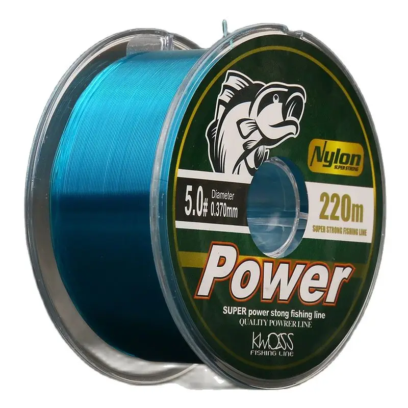 220M Japanese Nylon Fluorocarbon Coated Sea Fishing Boat Fishing Salt Sinking Line Fishing Equipment