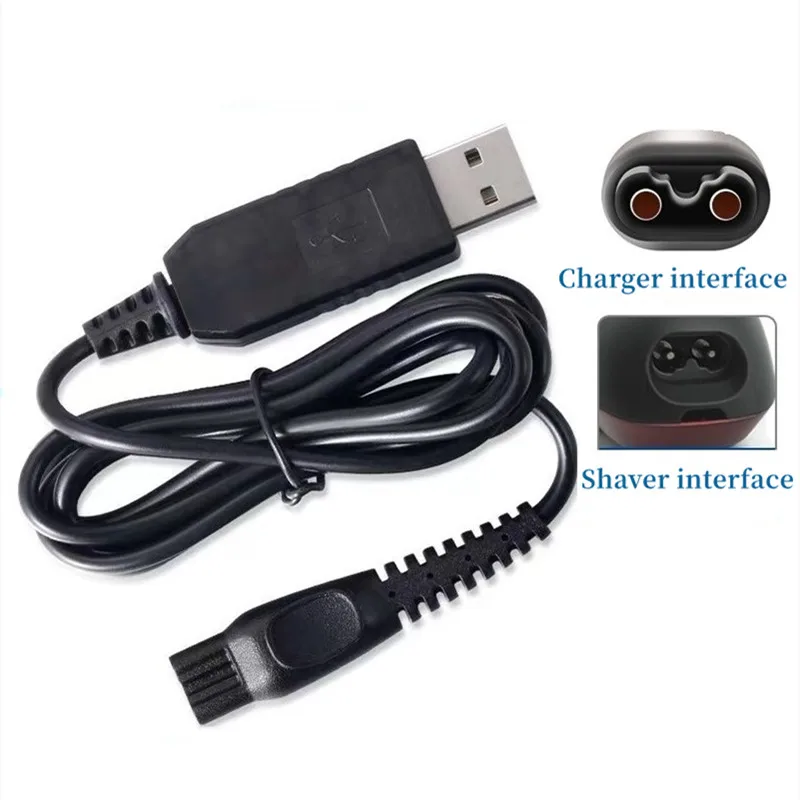 New Electric Shaver USB Power Charger Travel Portable 15V 1m Shaving Machine USB Charging Cable For Philips HQ8505