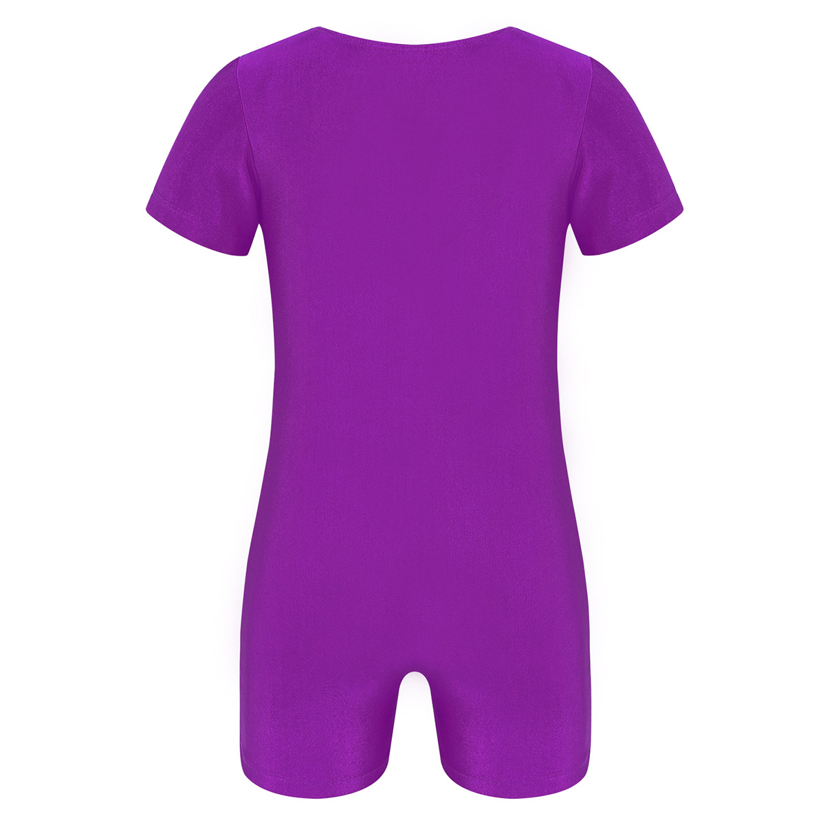 Leotards for Girls Boys Gymnastics Kids Children Short Sleeves Biketard Dance Unitards Ballet Dance Costume Practice Wear