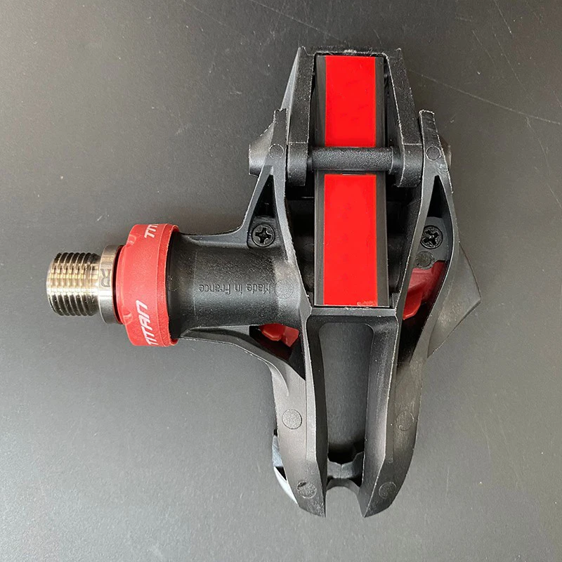 165g ultra light Road Pedals Carbon Ti Tianium road bicycle bike pedals with cleats