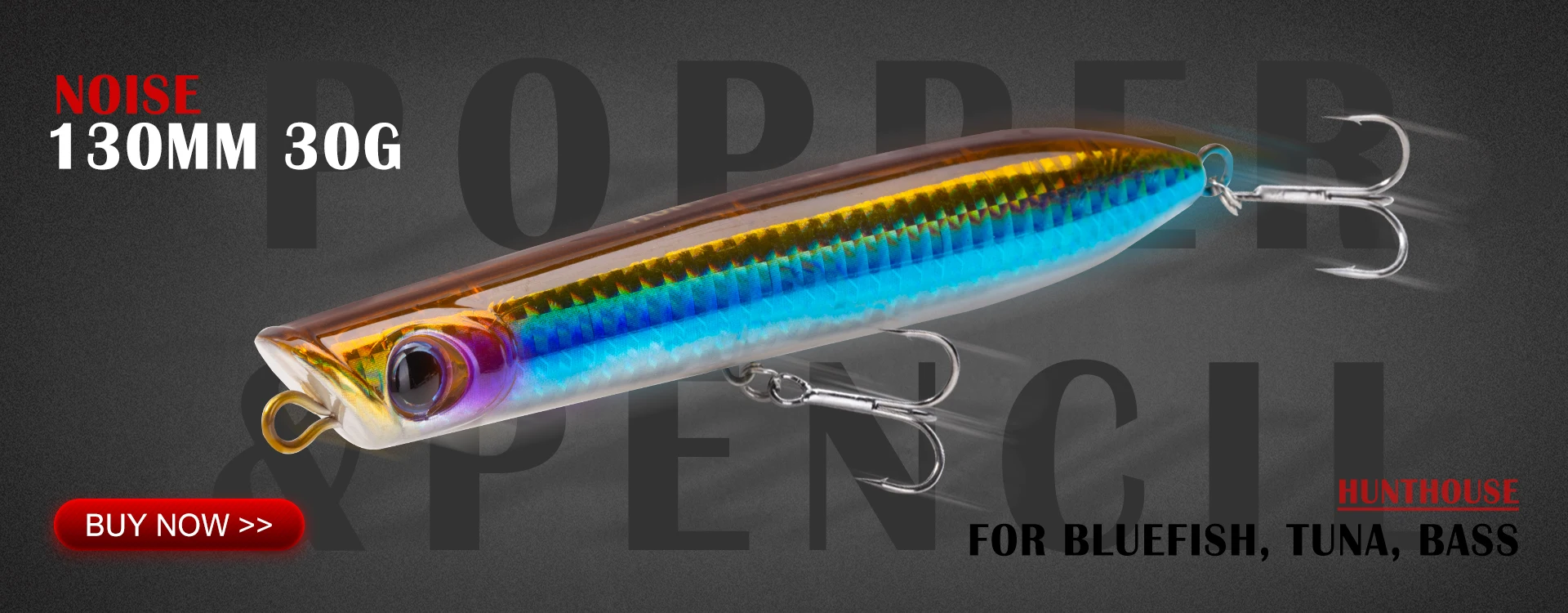 Hunthouse Pencil Fishing Lure Sinking Hard Bait 70mm/95mm Long Casting Stickbaits Trolling Wobbler Saltwater Seabass pike Tackle