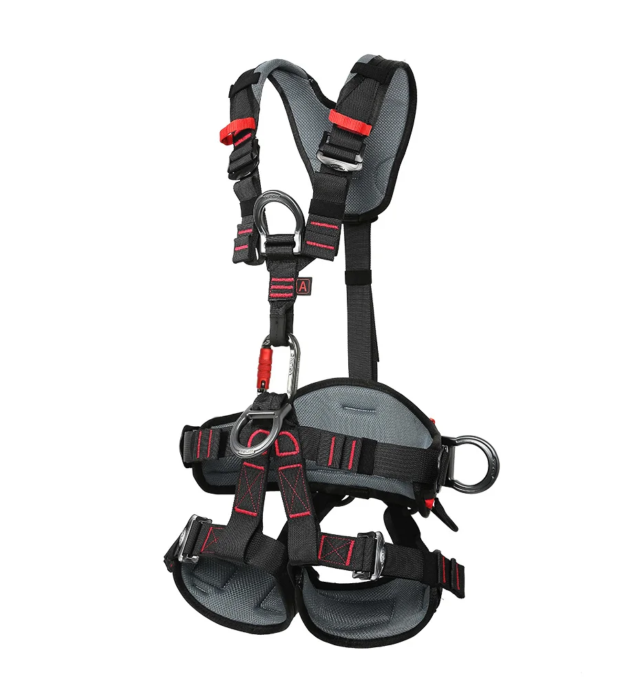 Outdoor Rock Climbing Harness Full Body Safety Belt Anti Fall Removable Gear Xinda Five-point Altitude Protection Equipment
