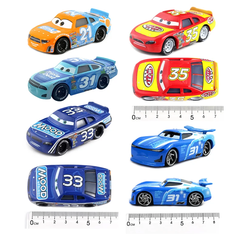 Cars King Plane Pixar Cars 3 2 Lightning McQueen Jackson Storm Racing Diecast Metal Cars Educational Toys Boy Christmas Gifts