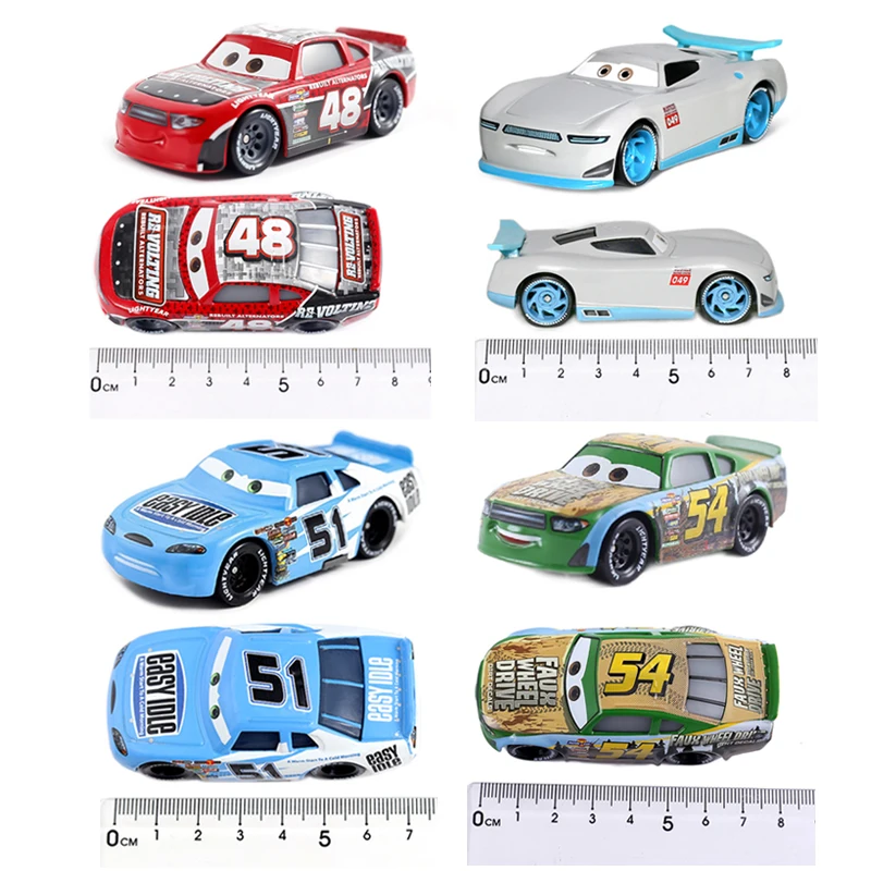 Cars King Plane Pixar Cars 3 2 Lightning McQueen Jackson Storm Racing Diecast Metal Cars Educational Toys Boy Christmas Gifts