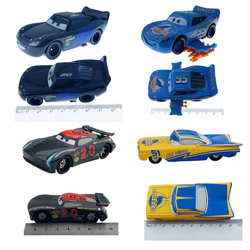 Cars King Plane Pixar Cars 3 2 Lightning McQueen Jackson Storm Racing Diecast Metal Cars Educational Toys Boy Christmas Gifts