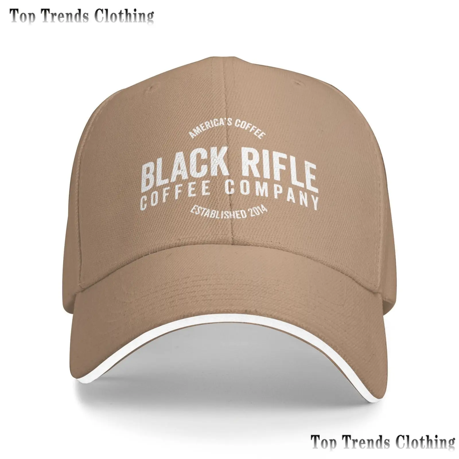 Black Coffee Rifles Hat Baseball Cap Vintage Washed Dyed Dad Hat Adjustable Hat