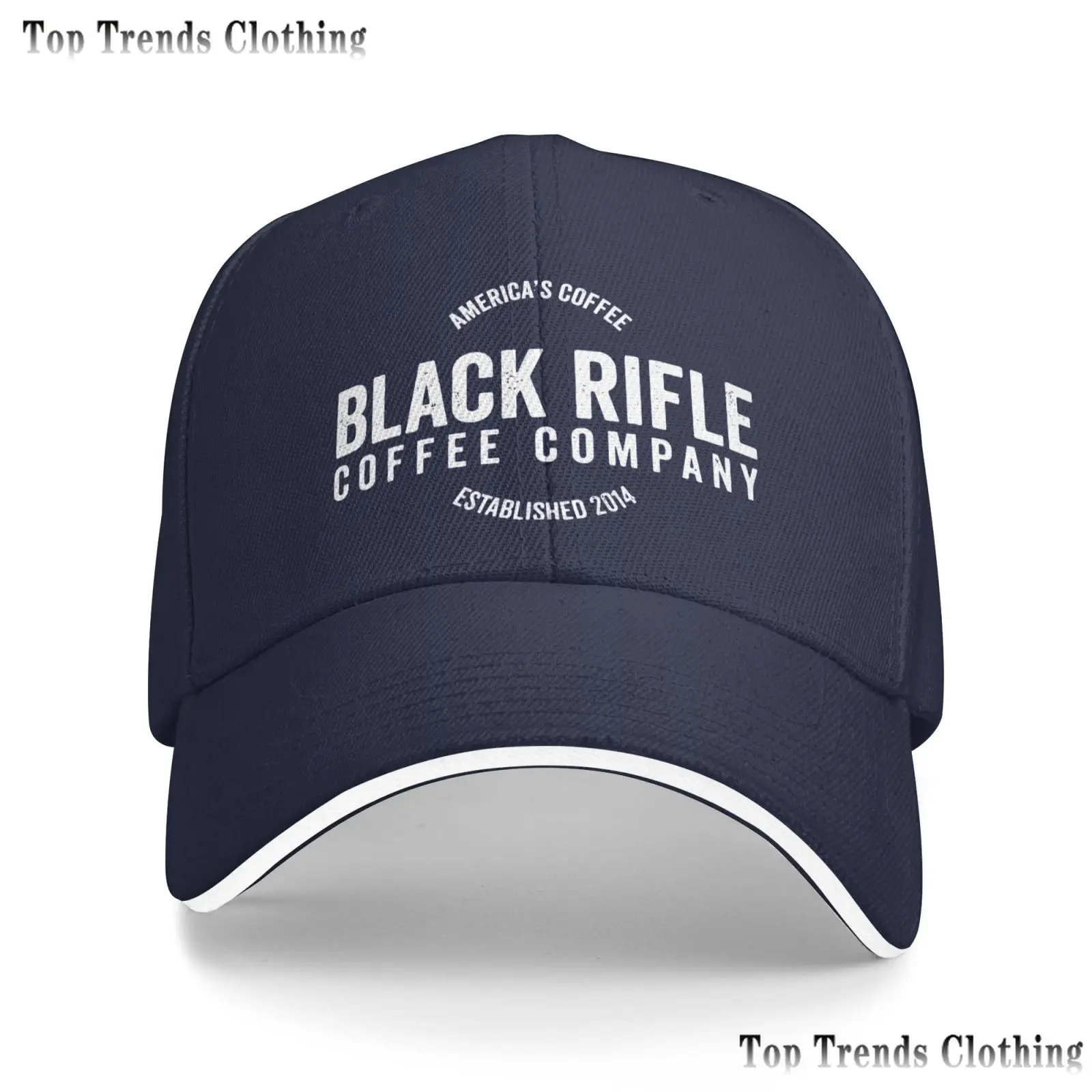 Black Coffee Rifles Hat Baseball Cap Vintage Washed Dyed Dad Hat Adjustable Hat