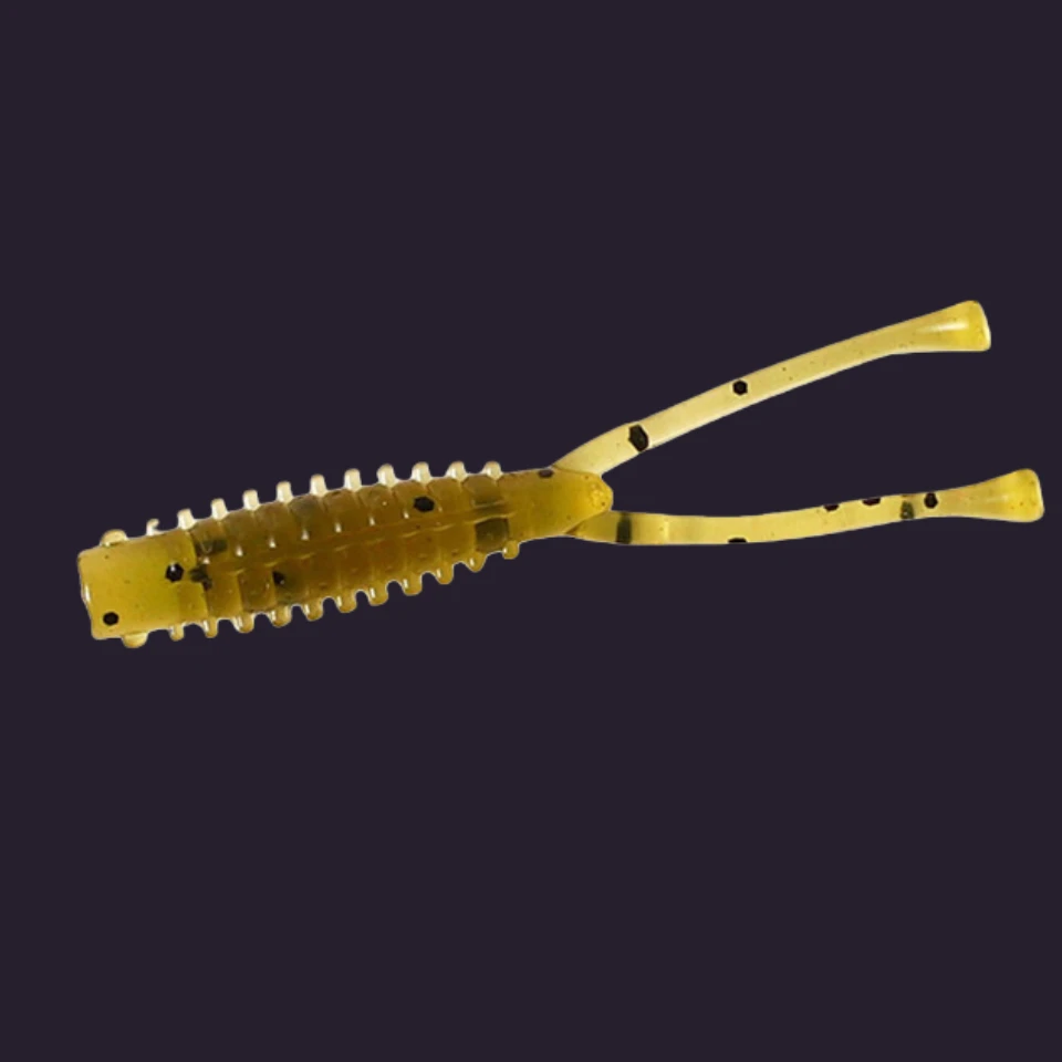 Fishing Soft Lures AJING Rockfish 20pcs/lot 0.3g 40mm Twin Tail Artificial Wobbler Ocean Rock Silicone Shad Worm Bait