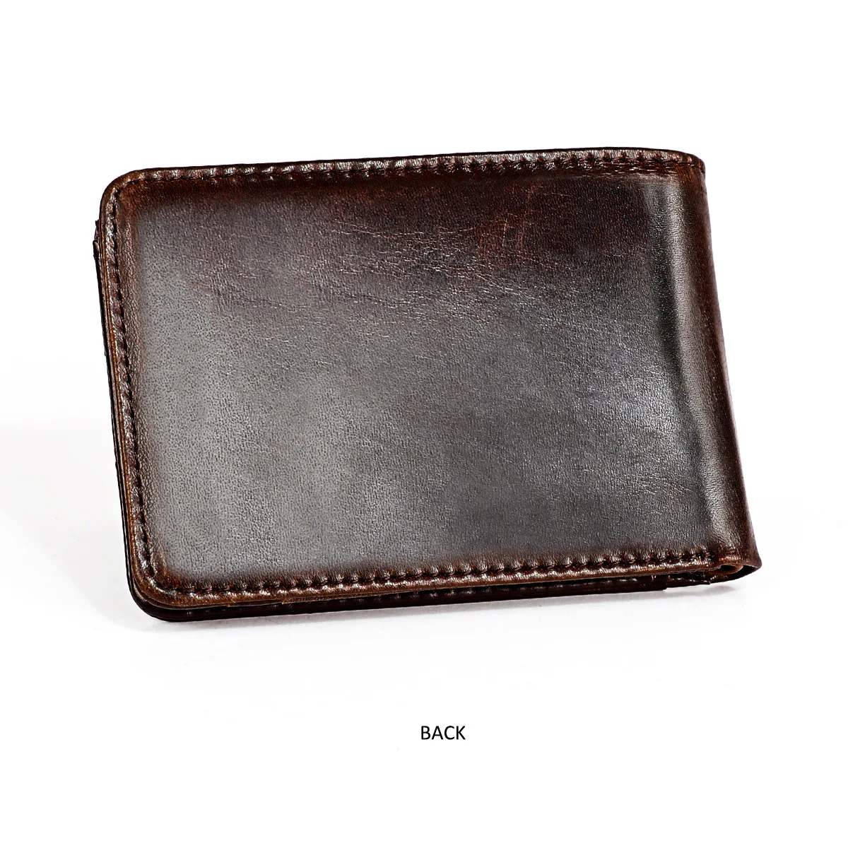 Anti RFID Genuine Leather Men‘s Wallet Mini Women Money Bag Credit Card Holder Small Purse For Male 4 Colors