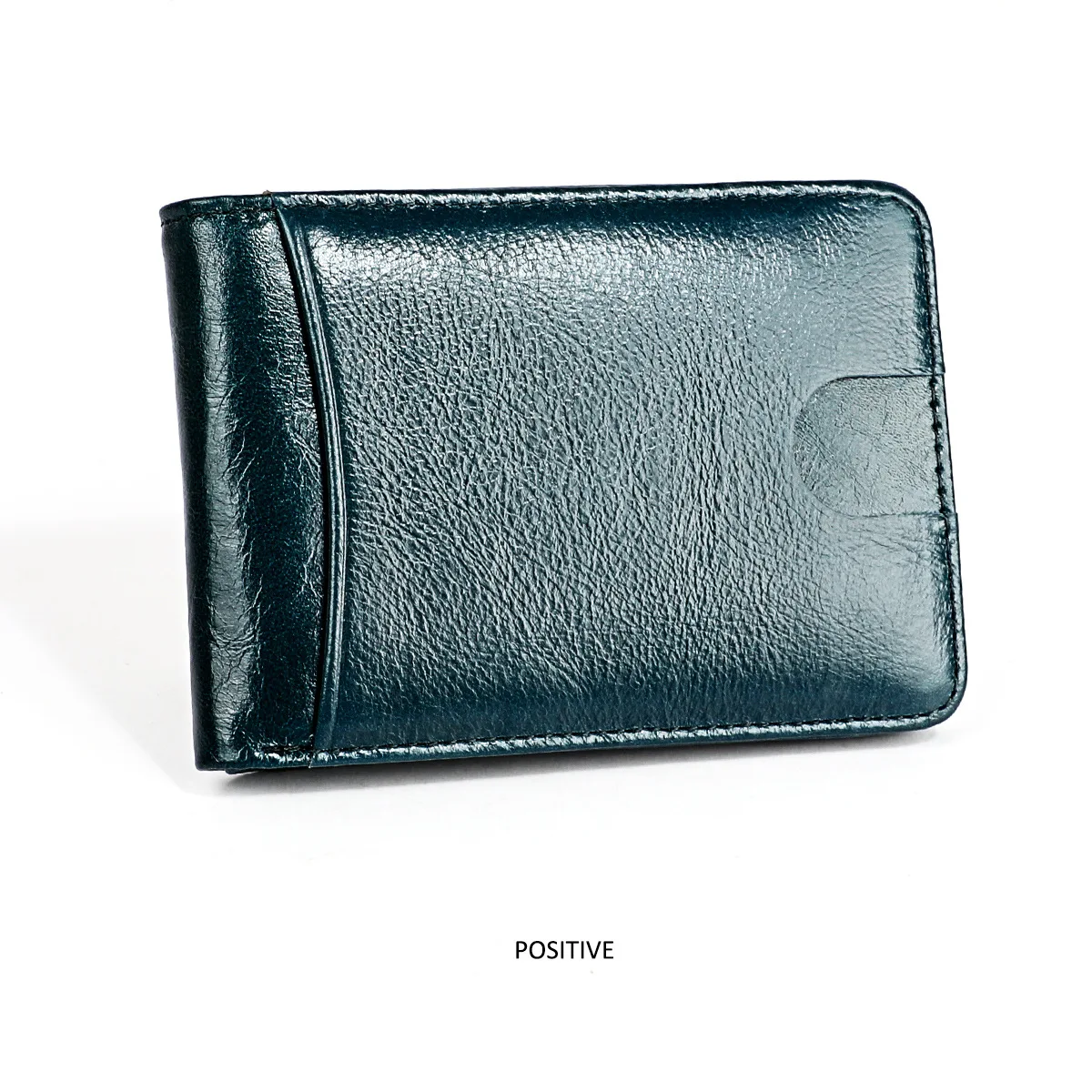 Anti RFID Genuine Leather Men‘s Wallet Mini Women Money Bag Credit Card Holder Small Purse For Male 4 Colors