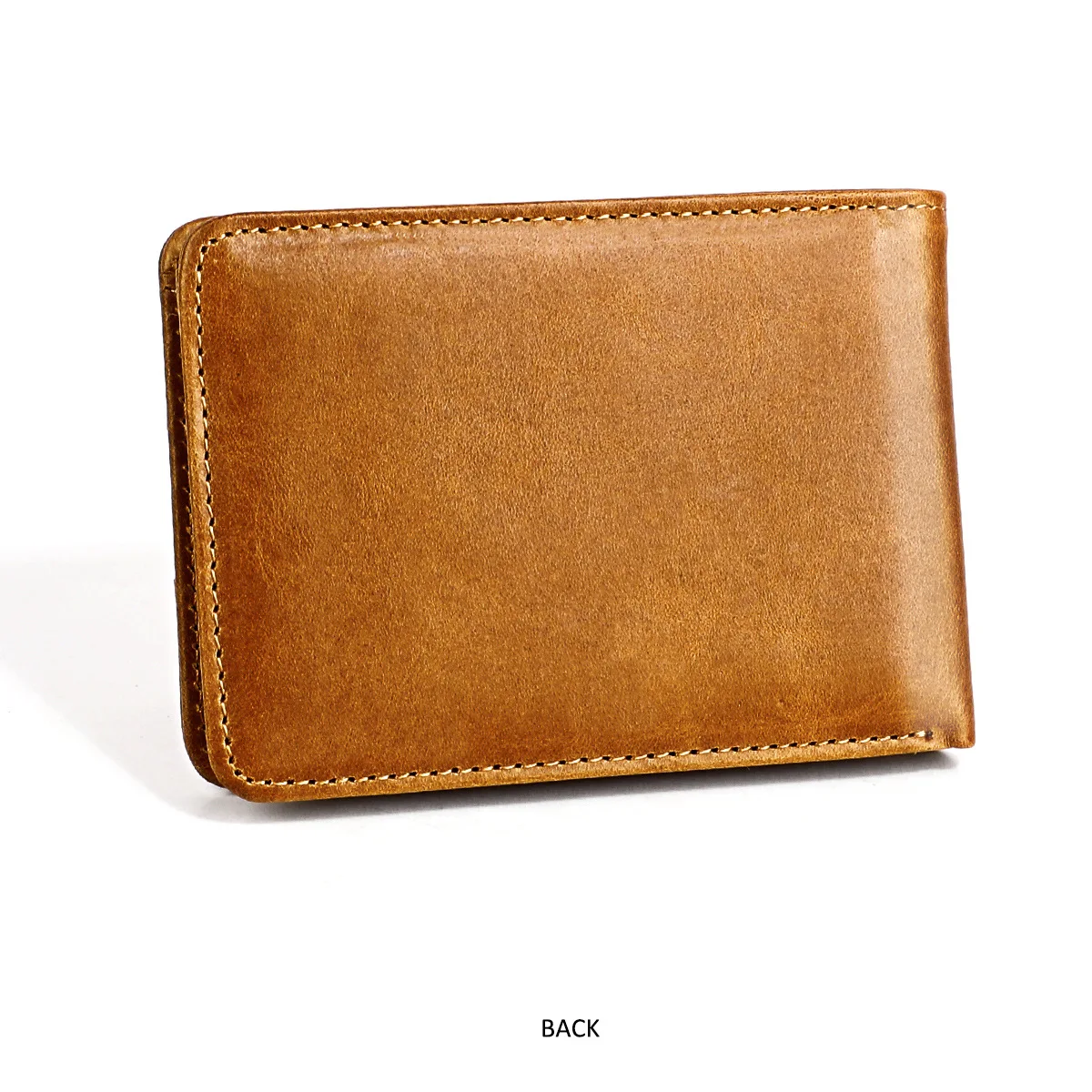 Anti RFID Genuine Leather Men‘s Wallet Mini Women Money Bag Credit Card Holder Small Purse For Male 4 Colors