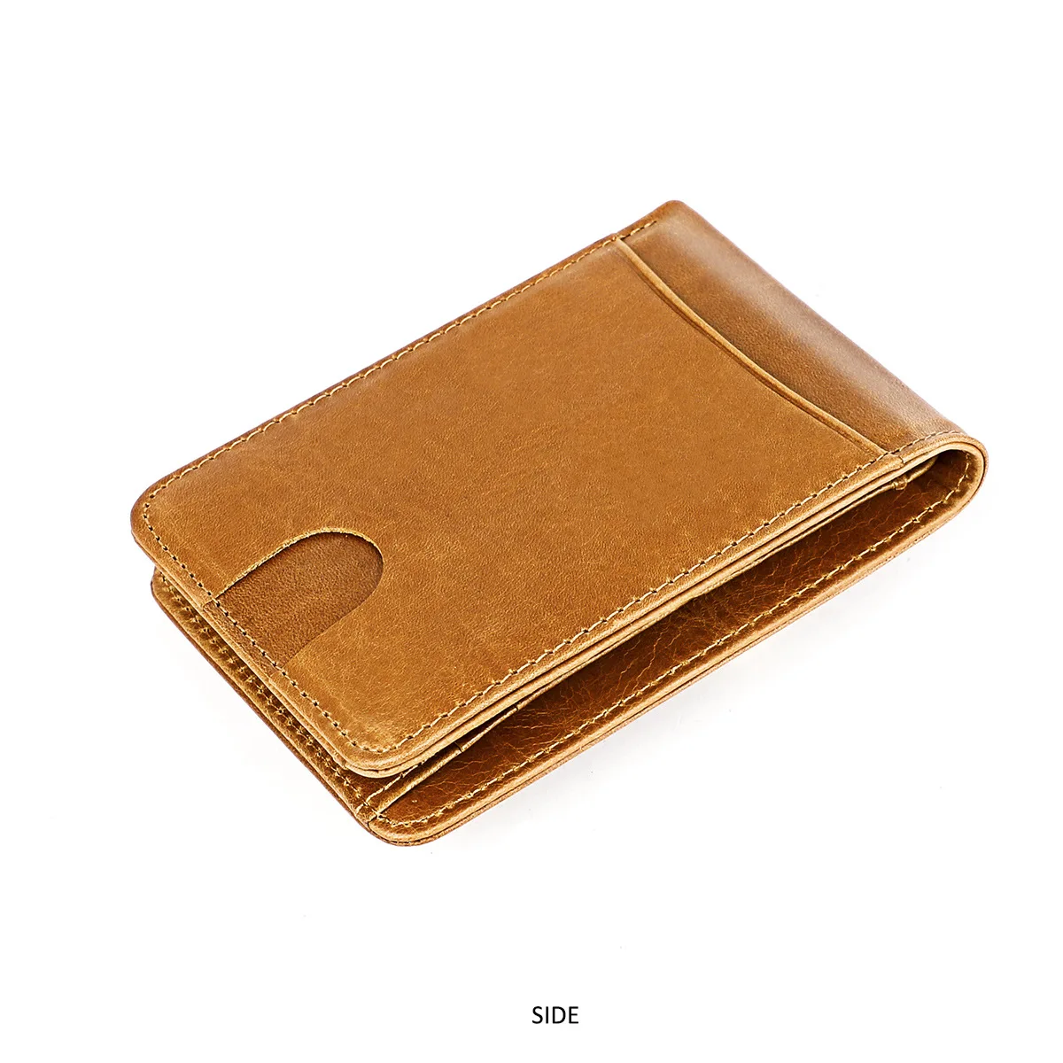 Anti RFID Genuine Leather Men‘s Wallet Mini Women Money Bag Credit Card Holder Small Purse For Male 4 Colors