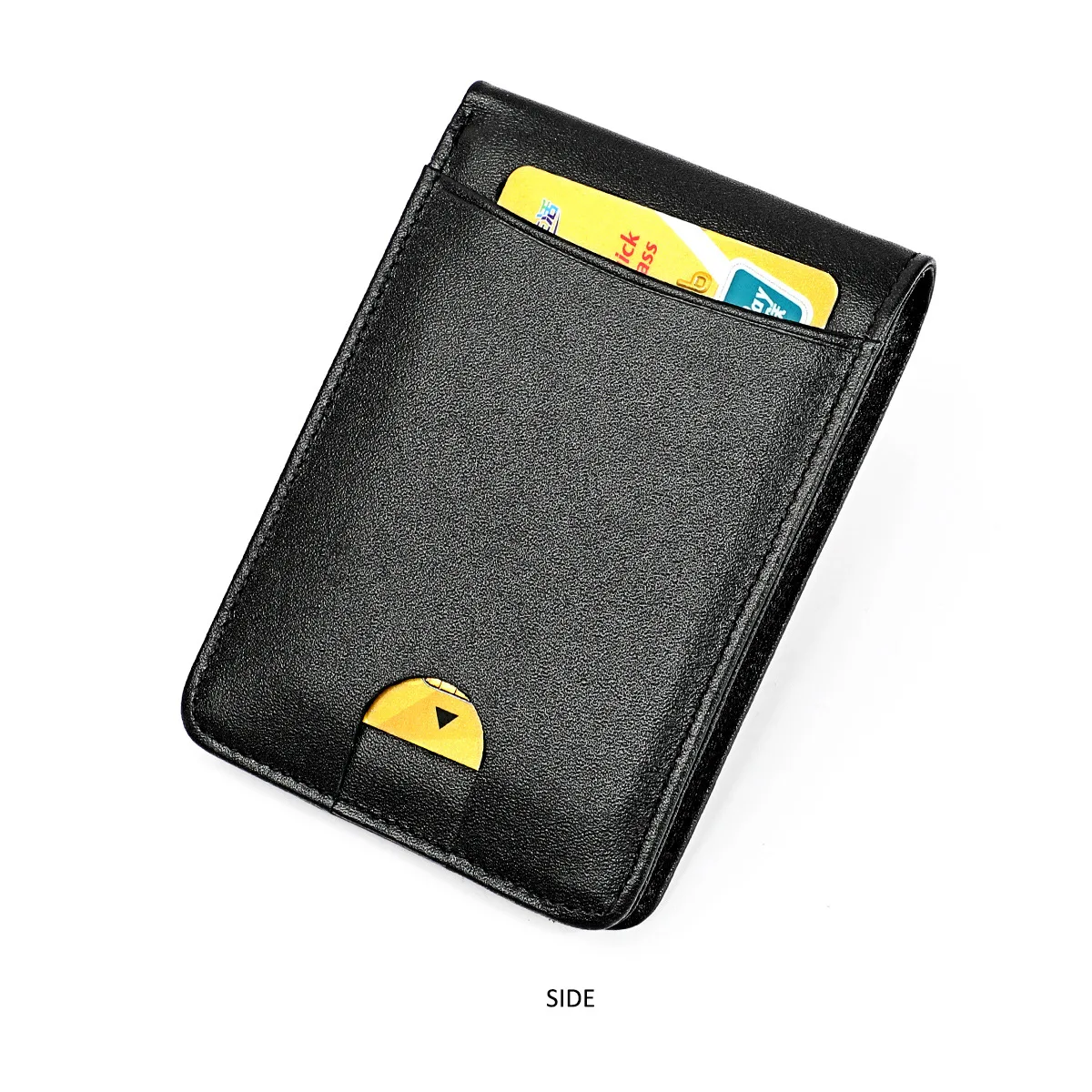 Anti RFID Genuine Leather Men‘s Wallet Mini Women Money Bag Credit Card Holder Small Purse For Male 4 Colors