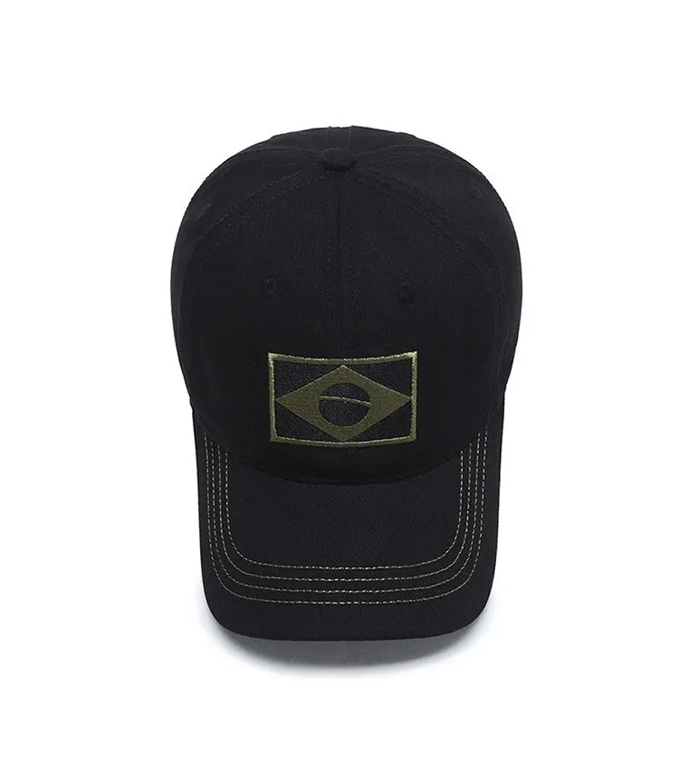 Outdoor Sports Baseball Cap Men'S Camouflage Cap, Middle And Young Men'S Casual Sun Protection Hat Brazilian Hat