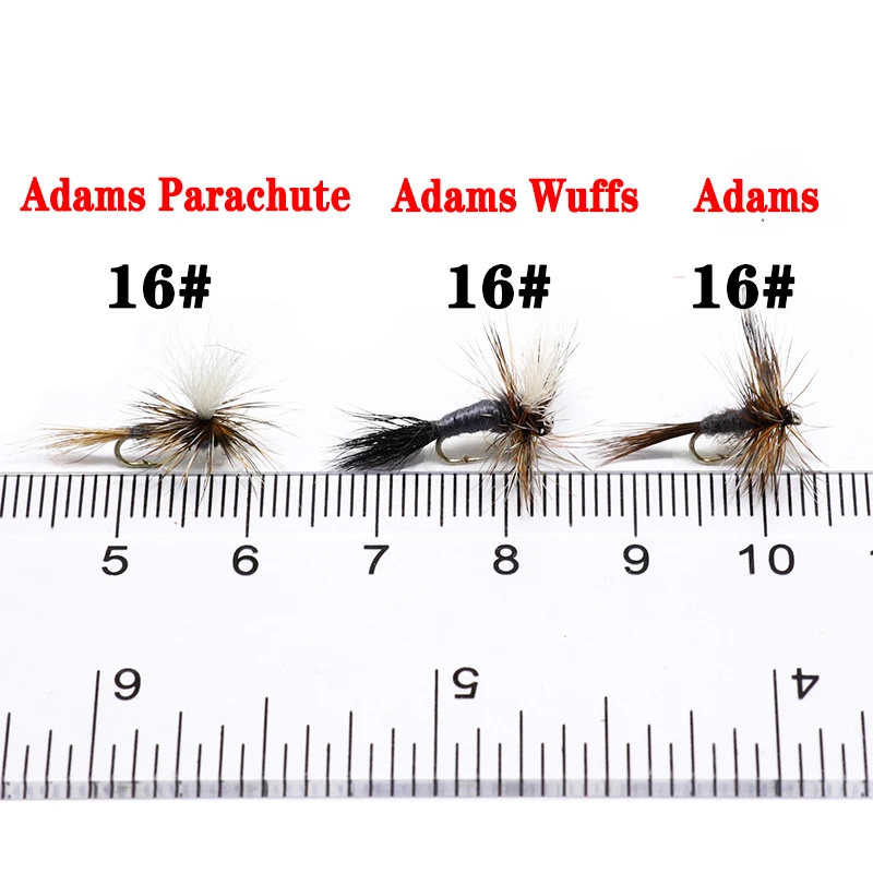 6pcs/5pcs Boxed 18#16#Trout Fishing Small Dry Flies Mayfly Caddis Beatis Imitating Panfish Grayling Striking Fly Fishing Flies