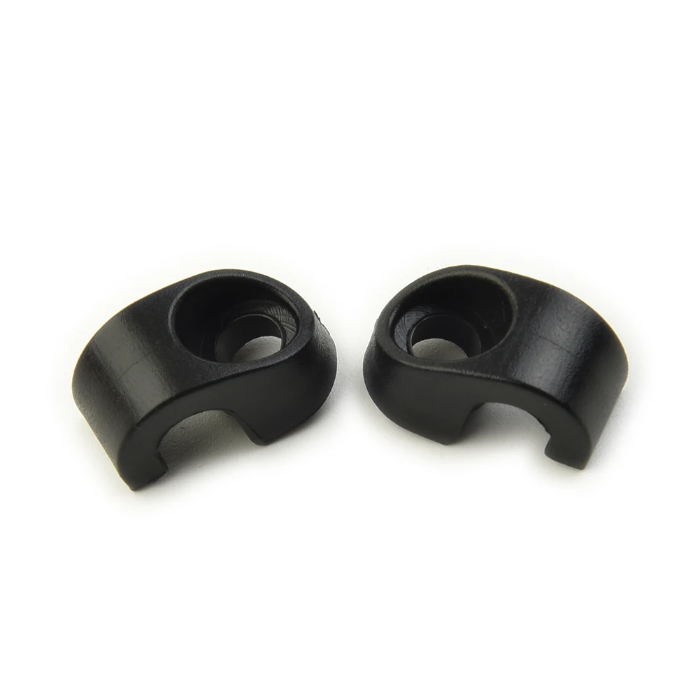 2Pcs Bicycle Fork Brake Housing Buckle Brake Cable Hose Clamp Cable Guide MTB Road Bike Fork Brake Cable Guide Cycling Parts