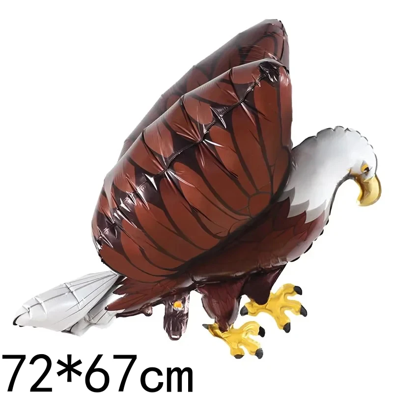 3D Eagle Aluminum Film Balloon Inflatable Toy Theme Birthday Party Supplies Decoration
