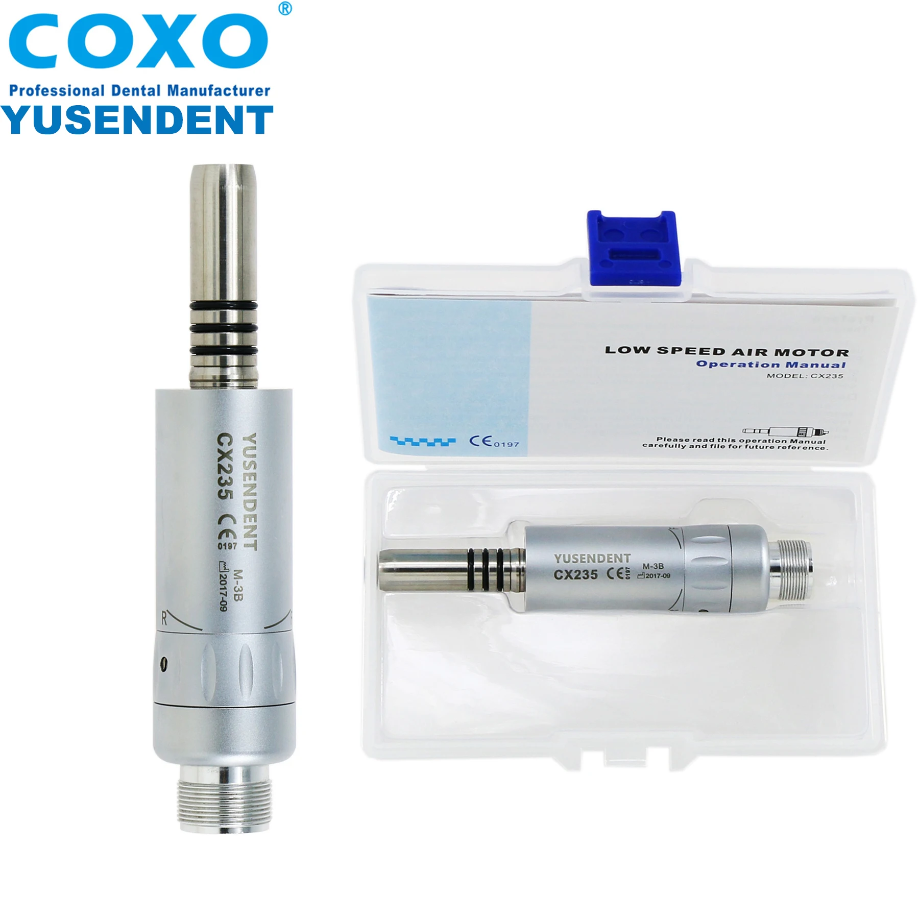 COXO Dental Low Speed Handpiece Straight Angle Inner Channel Water Spray Dentistry Micromotor Electric Motor Fit NSK KAVO W&H