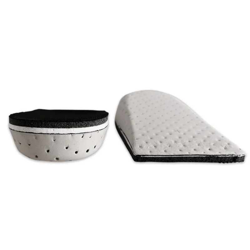1 Pair Shoe Insoles Breathable Half Insole Heighten Heel Insert Sports Shoes Pad Cushion Unisex 2-4cm Height Increase Insoles