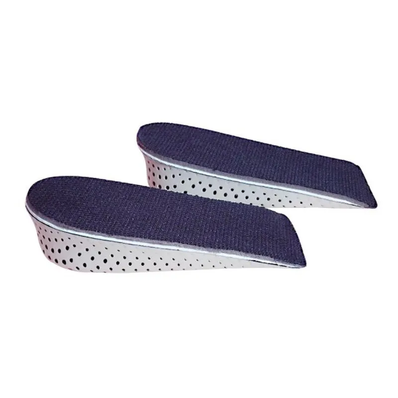 1 Pair Shoe Insoles Breathable Half Insole Heighten Heel Insert Sports Shoes Pad Cushion Unisex 2-4cm Height Increase Insoles