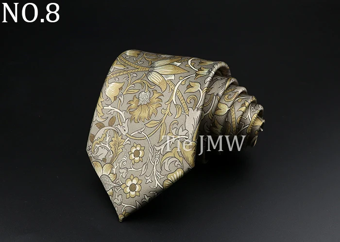 Novelty Fashion Men's Tie Floral Food Animal Necktie Soft Polyester Brown Gravatas For Wedding Business Party Dress Ties Gift