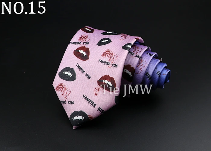 Novelty Fashion Men's Tie Floral Food Animal Necktie Soft Polyester Brown Gravatas For Wedding Business Party Dress Ties Gift