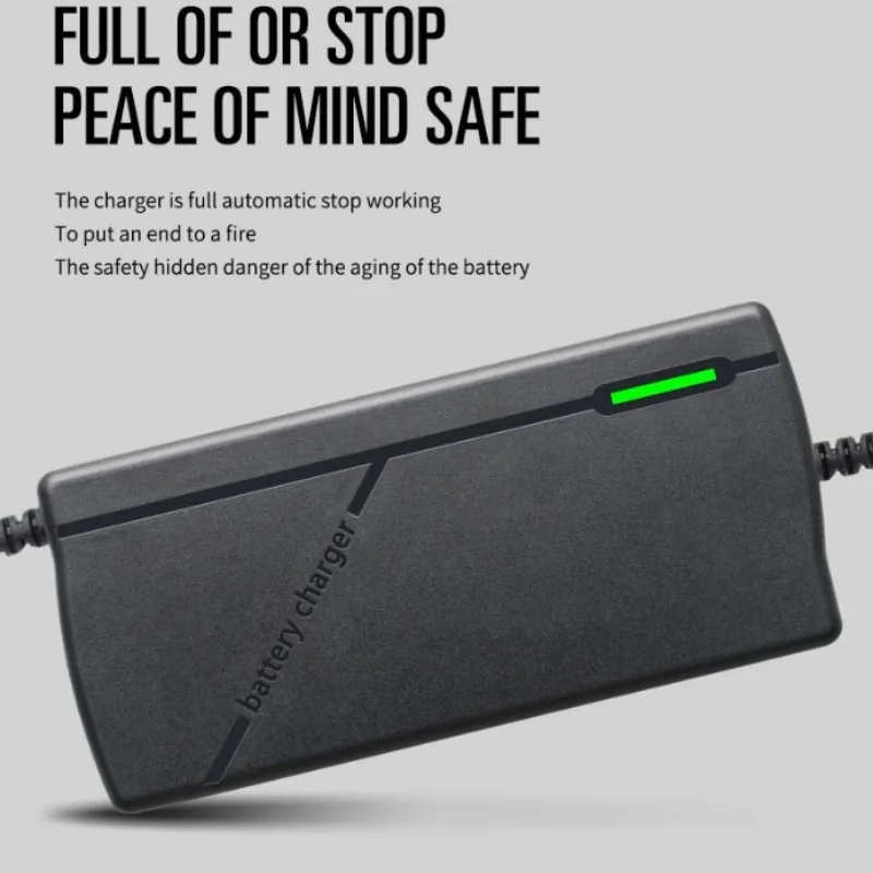 HD Smart LED 100.8V5A LiFePO4 Lithium Battery Electric Bike Charger For 24S 88.8V Li-ion Battery Pack E-bike EU/US/UK/AU Plug