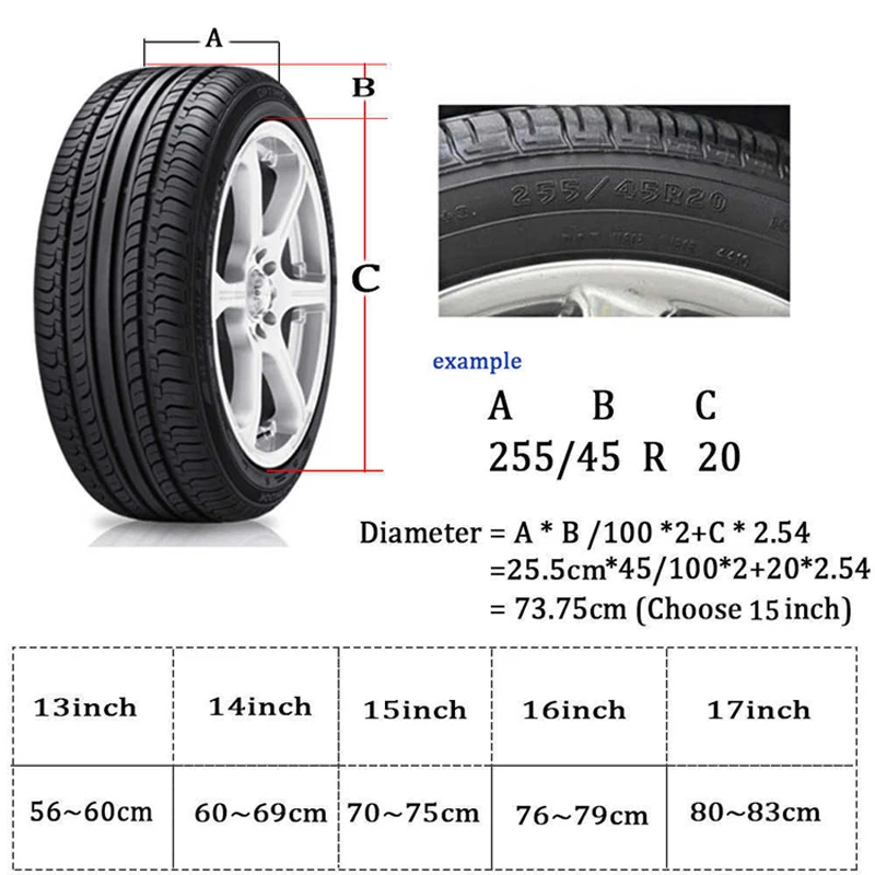 14" 15" inch 4WD 4x4 PVC Leather Spare Wheel Cover Case Bag Car Tires For Suzuki Jimny Spare tire Cover Waterproof Dust-proof