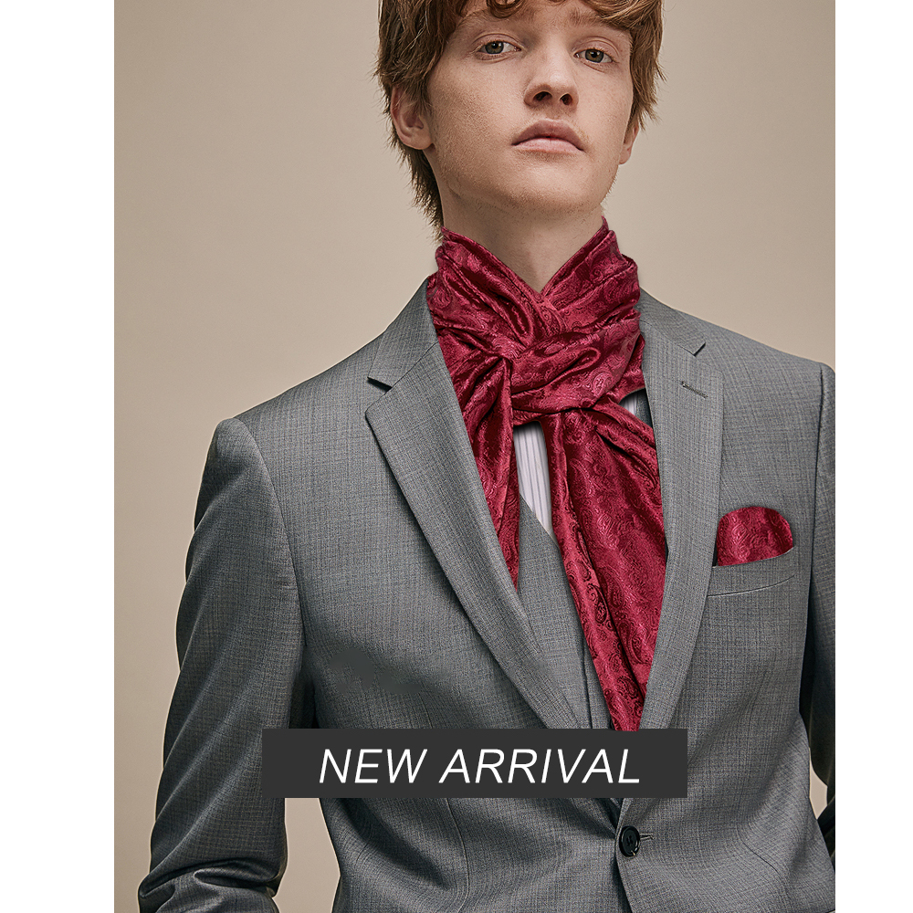 Fashion Silk Scarf Men Luxury Band Designer Green Solid Satin Shawl Banadanna Foulard Pashmina Casual 160cm*50cm Barry. Wang