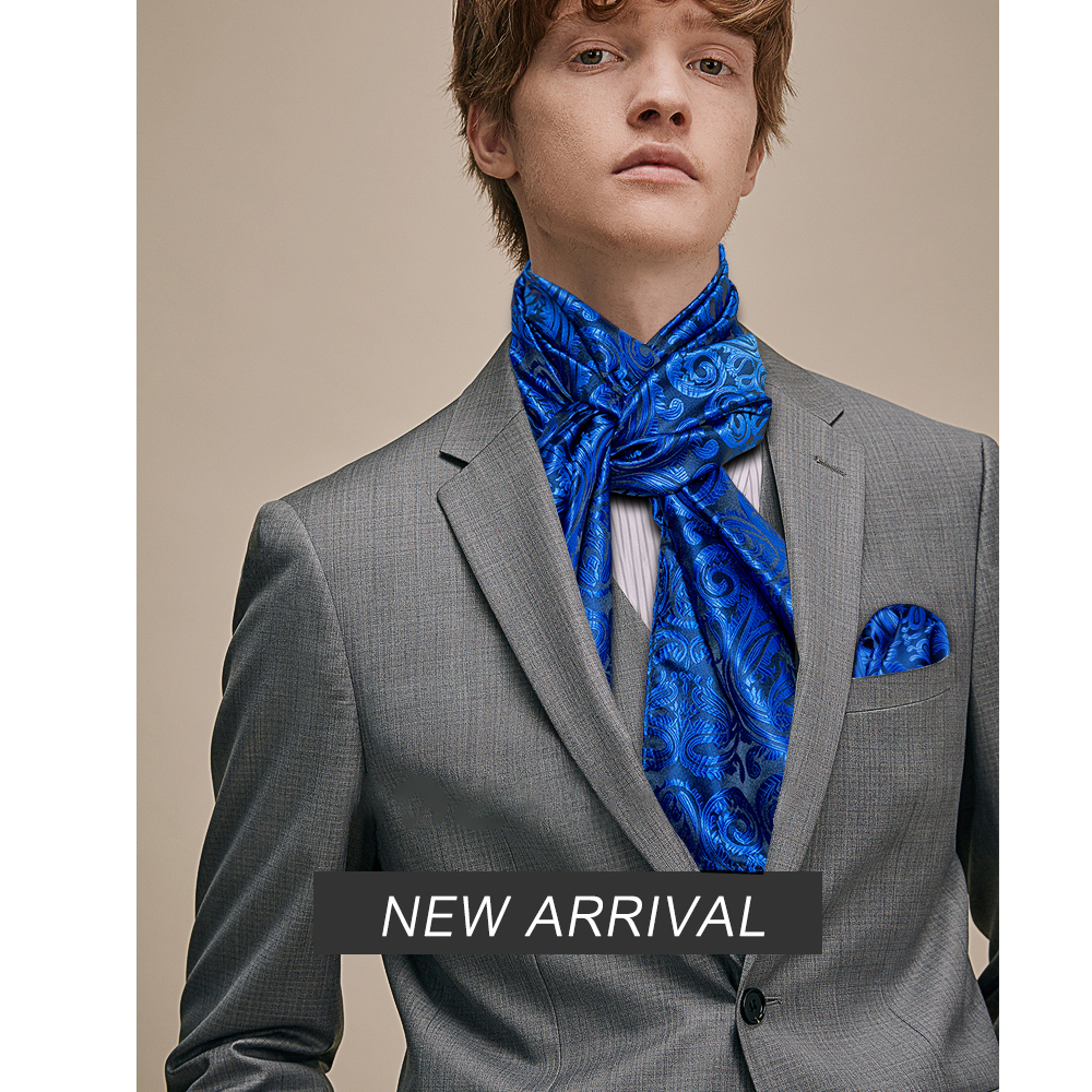 Fashion Silk Scarf Men Luxury Band Designer Green Solid Satin Shawl Banadanna Foulard Pashmina Casual 160cm*50cm Barry. Wang
