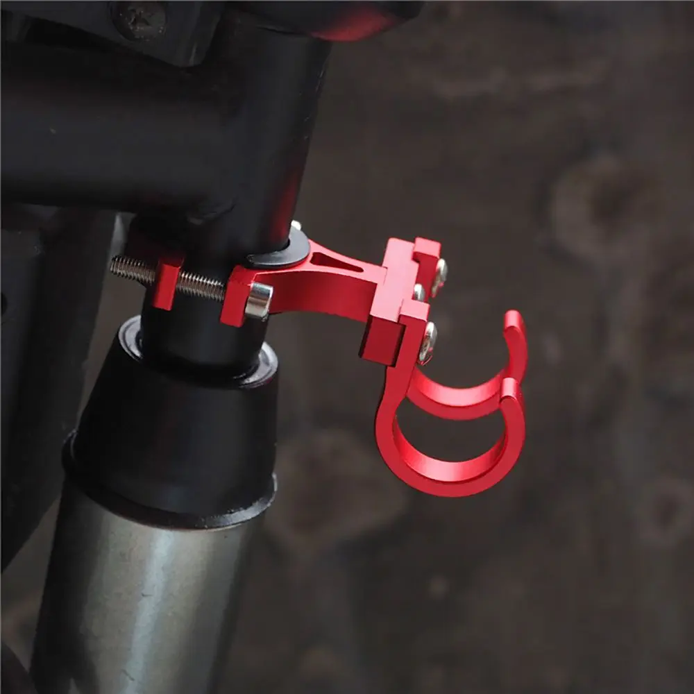 Hanging Dual Hook Front Hanger Helmet Bags Gadget Handlebar Fixed Scooter E-Bike Electric Bicycle Accessories Multifunction