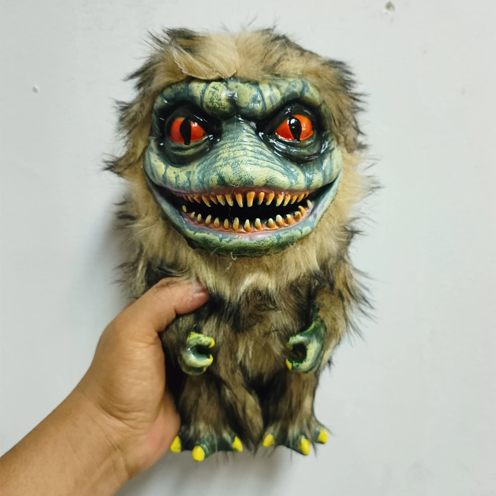 Critters Prop Doll Space Crite Plush from Movie Critters Collection Creepy Doll Fugglers Funny Ugly Monsters Gifts