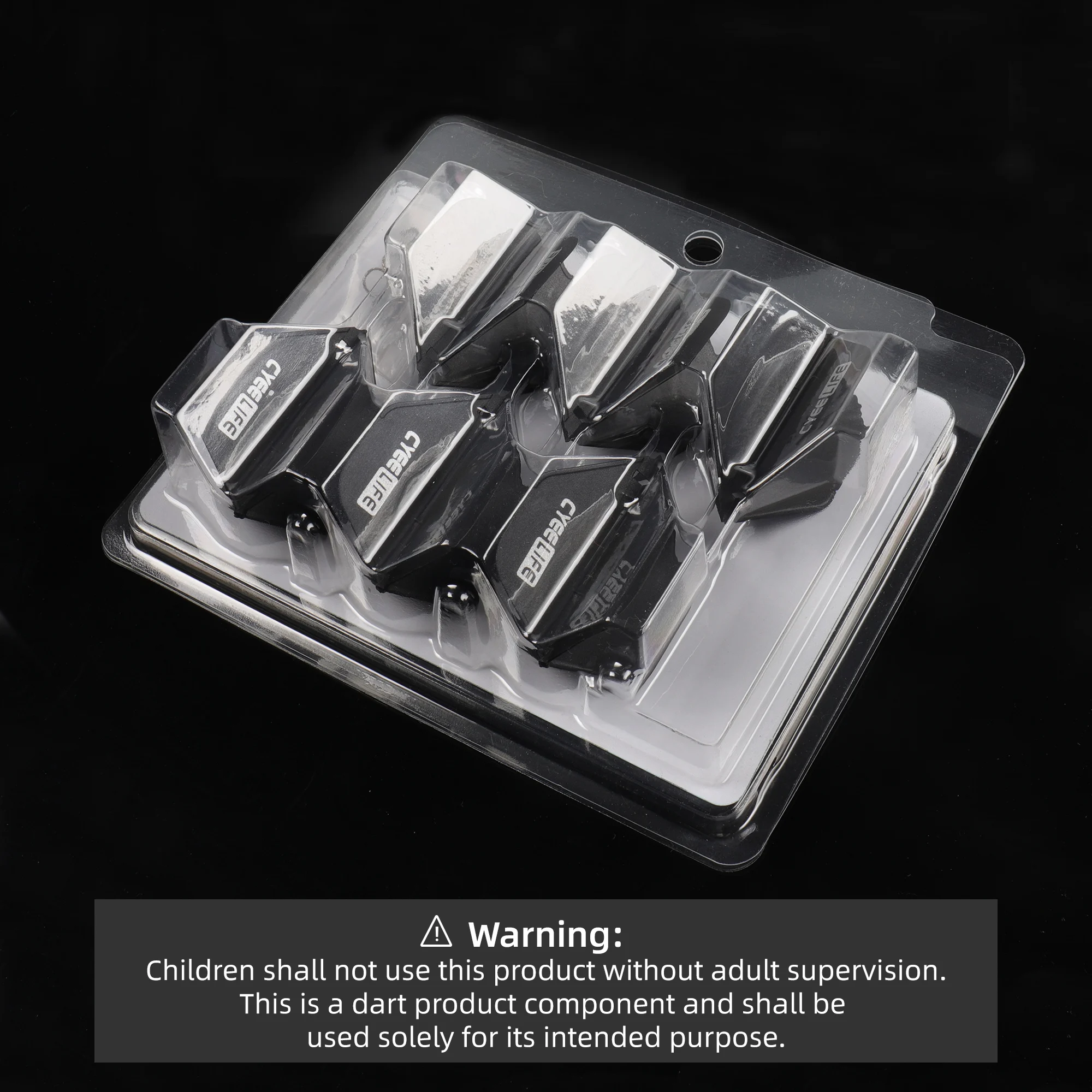 CyeeLife Dart Flight Standard Shape Regular Flight +12pcs Spring Dart Accessorie Set Durable Anti-Fal