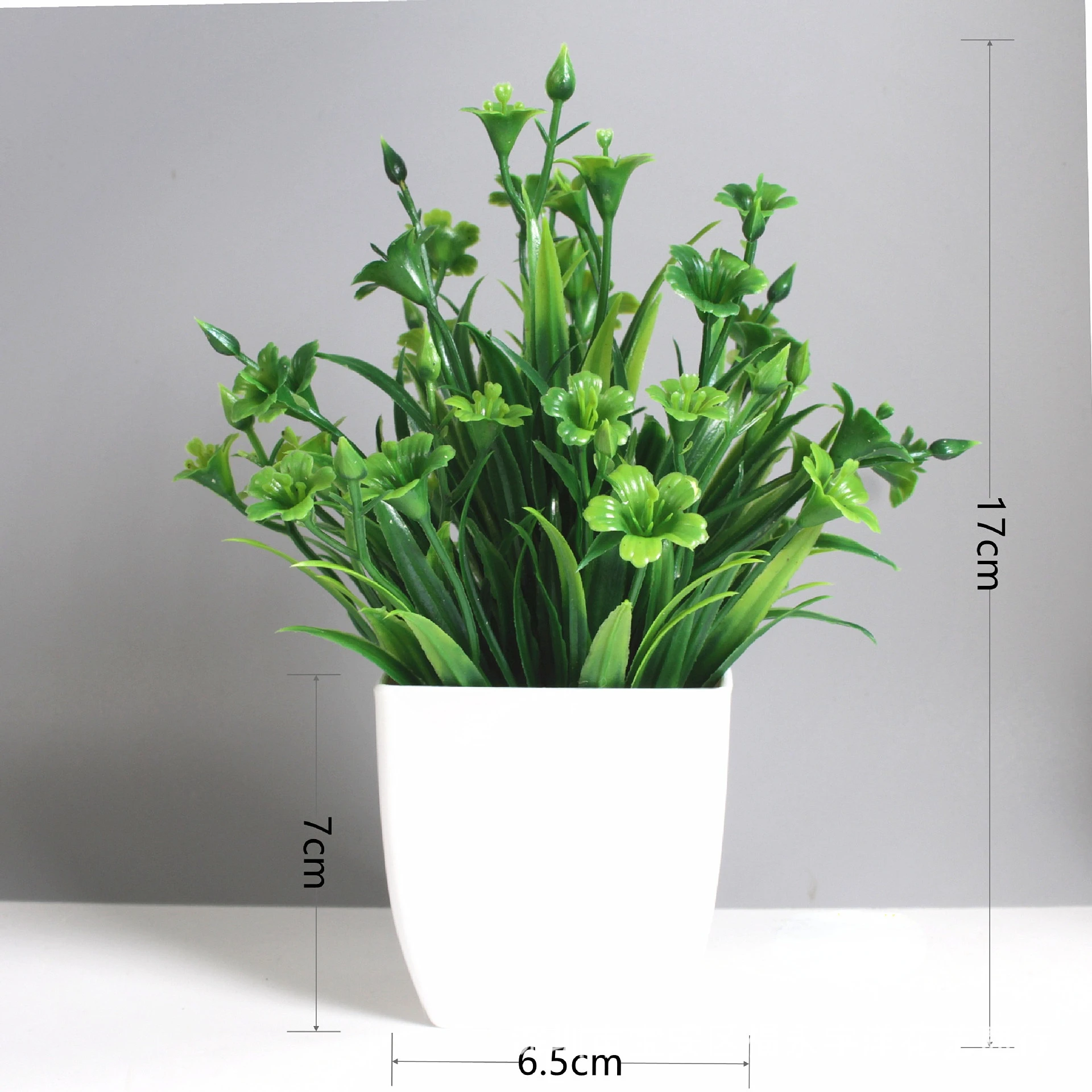 Artificial Bonsai Green Fake Plant Eucalyptus Flower Potted Plant For Indoor Outdoor Home Bedroom Garden Decoration supplies