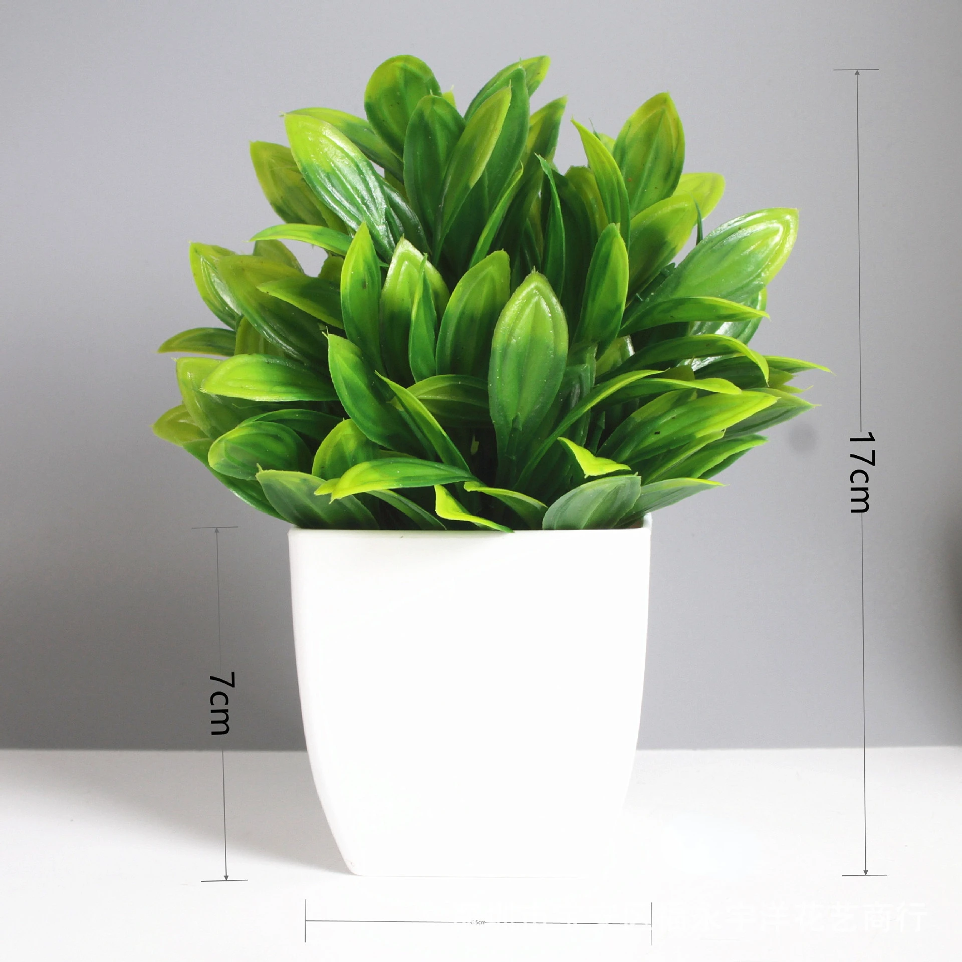 Artificial Bonsai Green Fake Plant Eucalyptus Flower Potted Plant For Indoor Outdoor Home Bedroom Garden Decoration supplies
