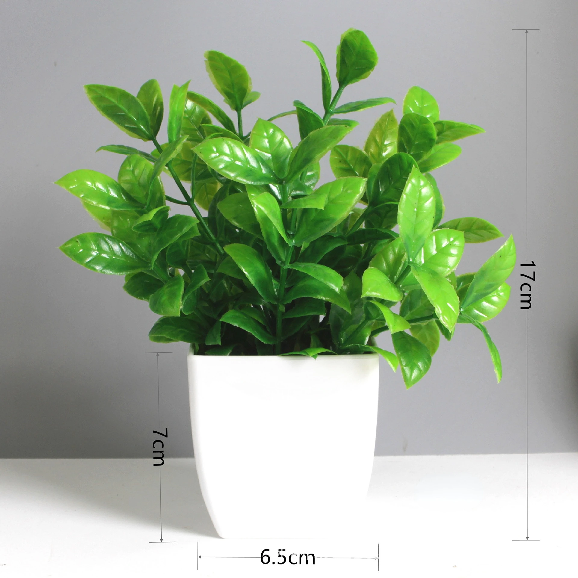 Artificial Bonsai Green Fake Plant Eucalyptus Flower Potted Plant For Indoor Outdoor Home Bedroom Garden Decoration supplies