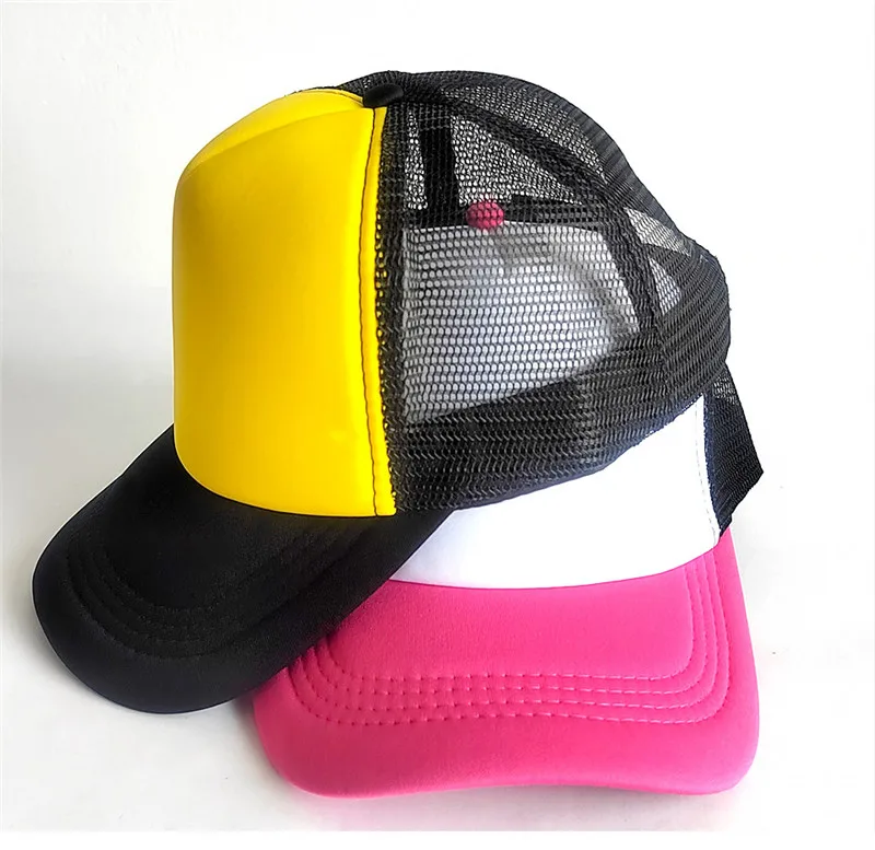 Custom Trucker Hats Foam Polyester Sports Baseball Caps Logo Print Embroidery Leisure Hats Caps for Adult Men Women Gorros