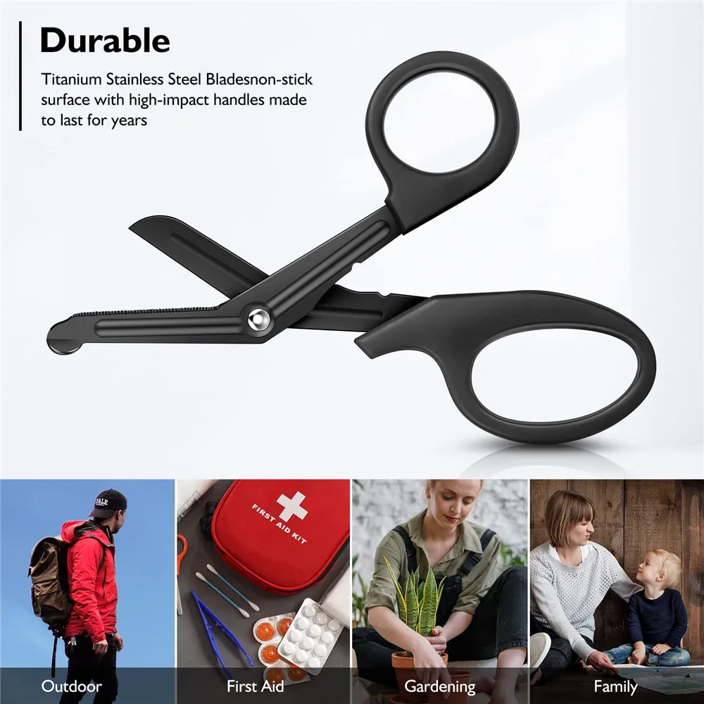 Medical Scissors Survive Paramedic Medical Rescue Scissor Trauma Gauze Tactical First Aid Shear Trauma Shears Survival Rescue