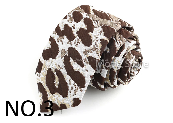 Men's Ties Floral Leaves And Plants Brown Pink White Neckties Leisure Business Shirt Suit Daily Wear Cravat Wedding Party Gifts