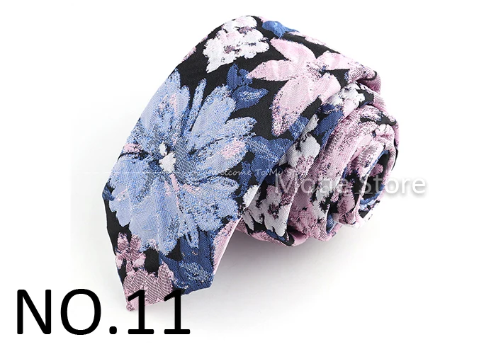 Men's Ties Floral Leaves And Plants Brown Pink White Neckties Leisure Business Shirt Suit Daily Wear Cravat Wedding Party Gifts