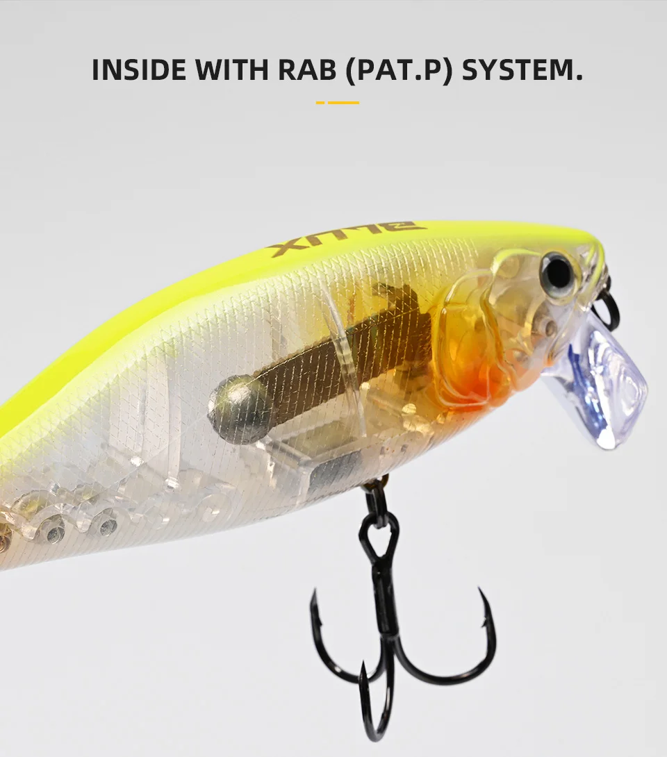 BLUX GIAN 105F Minnow Topwater Fishing Lure 108mm 30g Crank Floating Swimming Hard Bait Noise System Wobbler Shad For Bass Pike