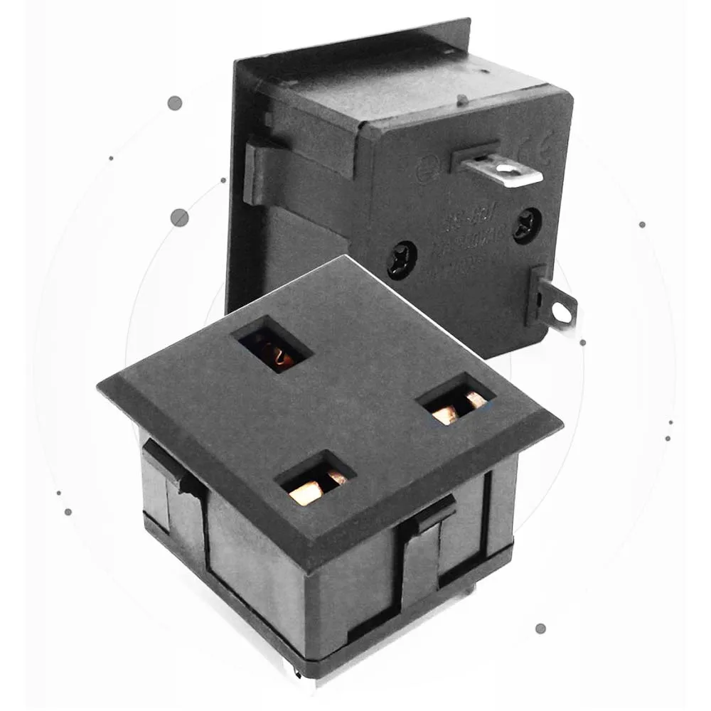 1Pcs Universal US UK EU AC Power Panel Outlet American Japan Australian British Germany French Brazil Electrical AC Socket 13A